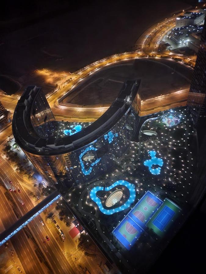 Cozy 1Br In Iconic Tower Leilighet Abu Dhabi Eksteriør bilde